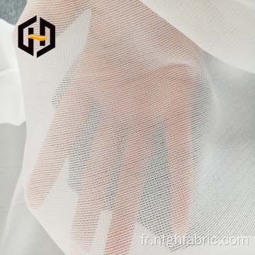 Composite de tissu de chaîne en polyester recyclé pour ruban en tissu